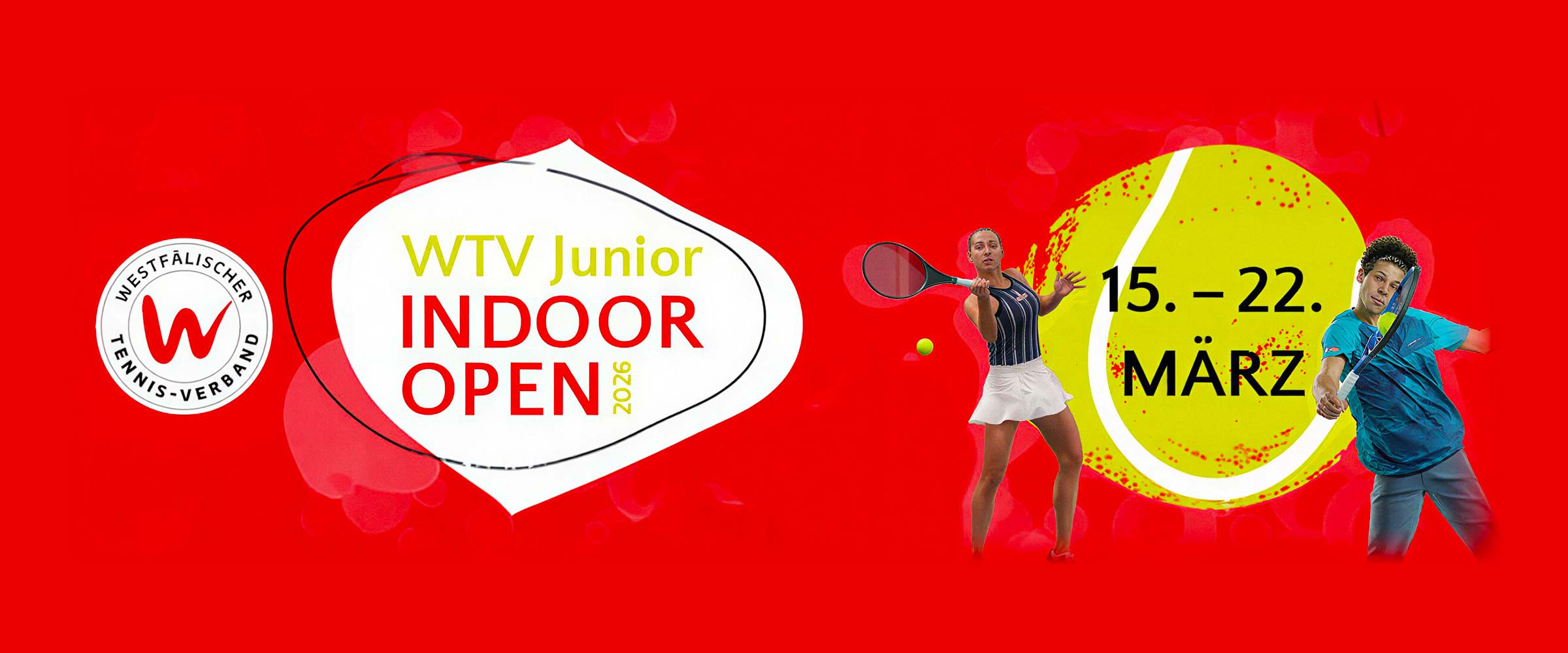 Foto: WTV Junior Indoor Open 2026 im TuS ICKERN vom 15. bis 22. März 2026